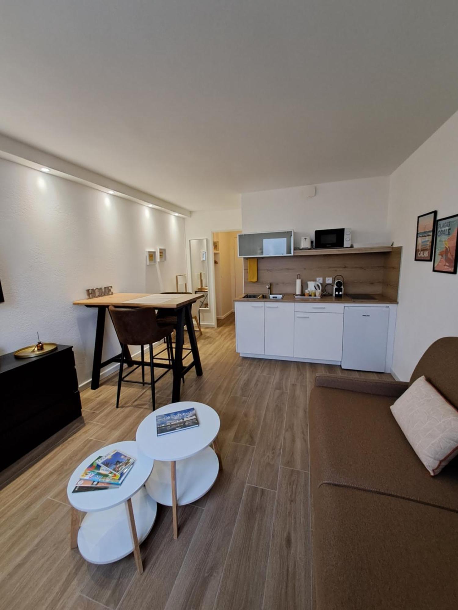 Calais Plage - Magnifique Studio - Front De Mer 外观 照片